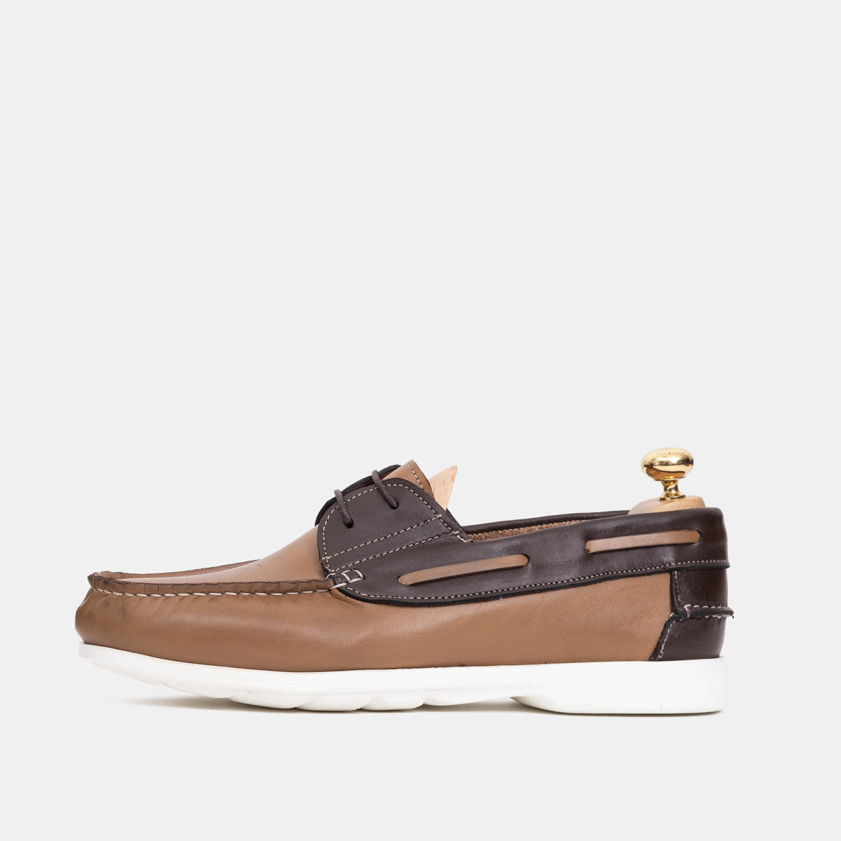 Volzak 102 Mocassin en cuir Beige