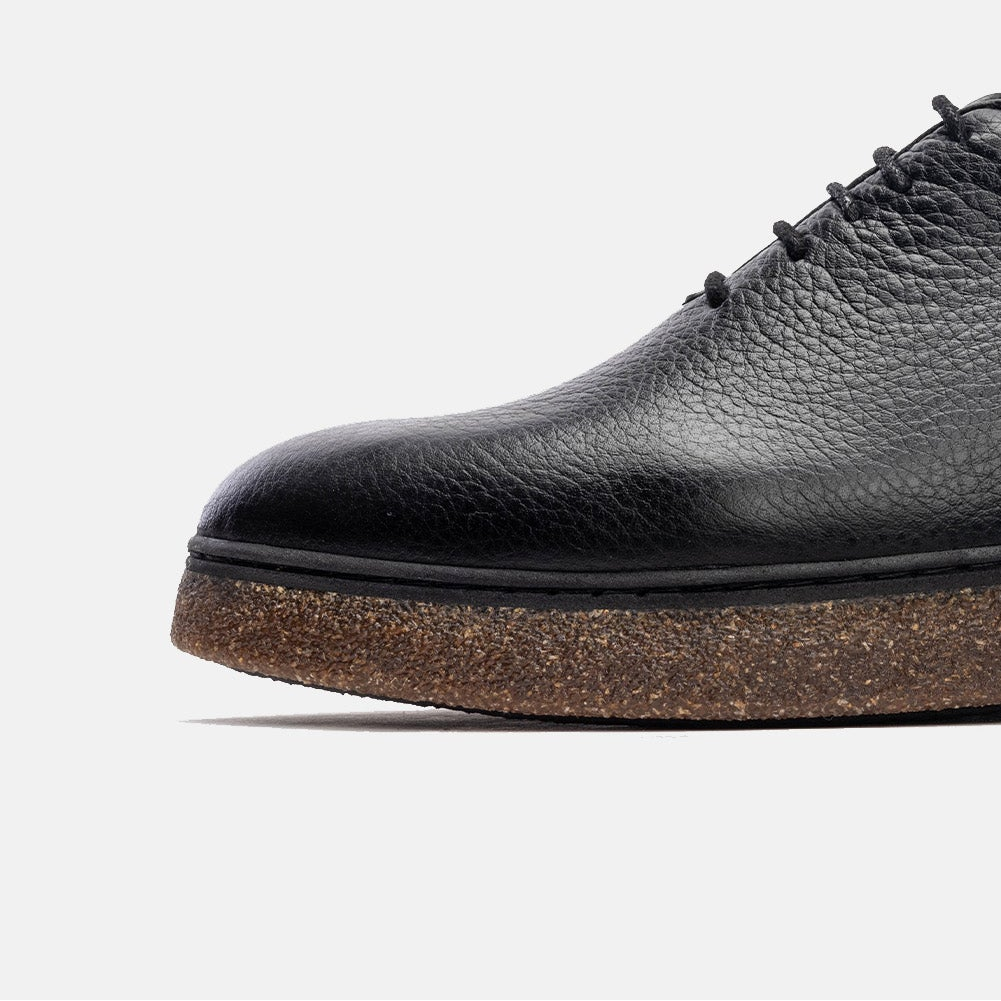 Volzak 6077 Black Leather Shoe