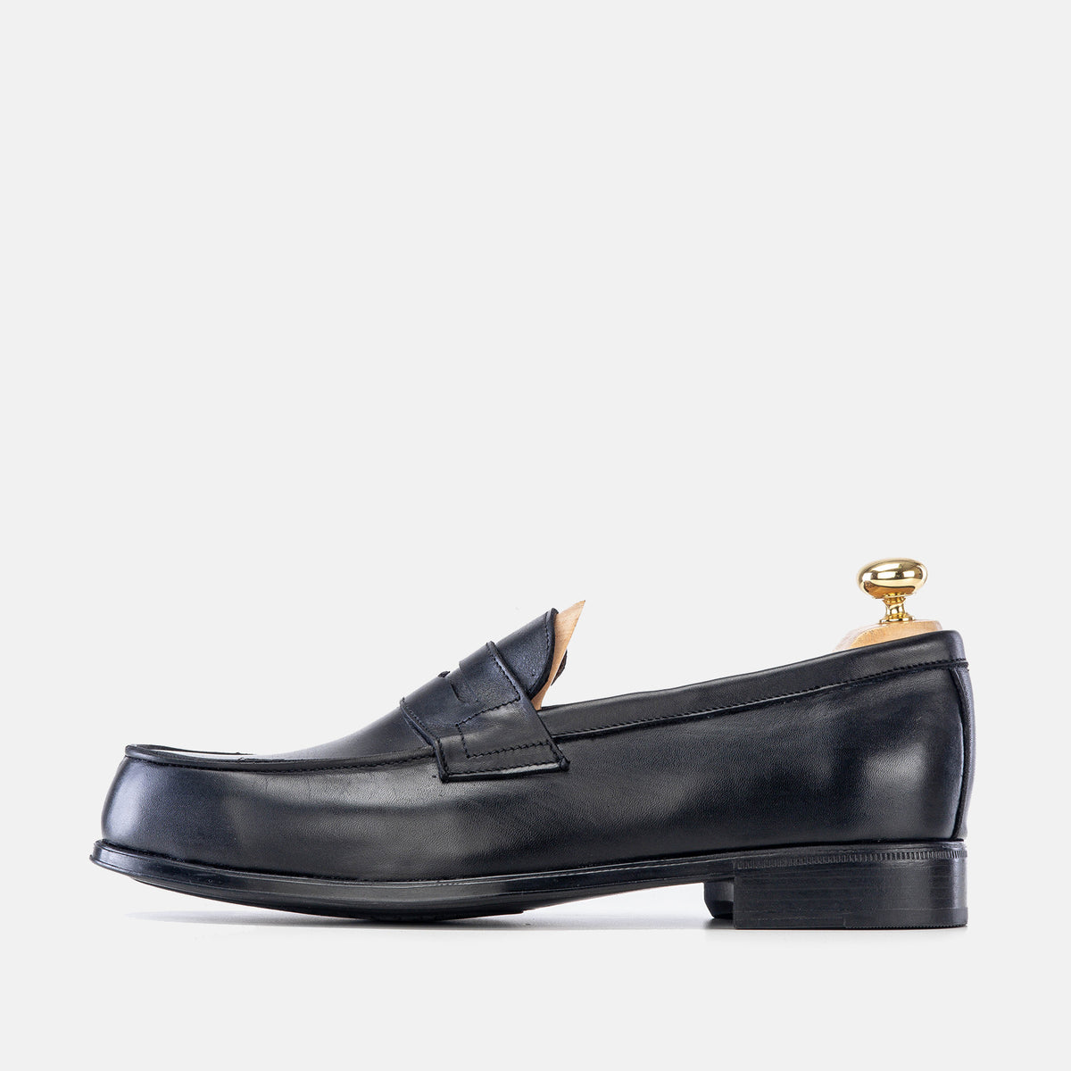 Volzak 5157 Mocassin en cuir Noir