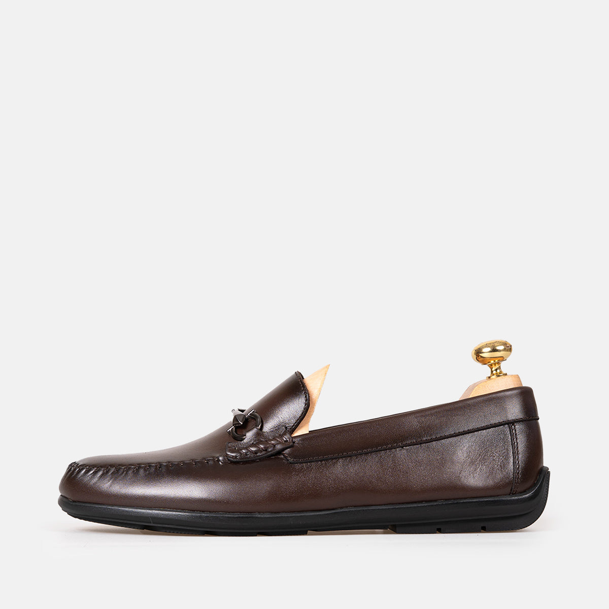 Volzak 5419 Mocassin en cuir Marron