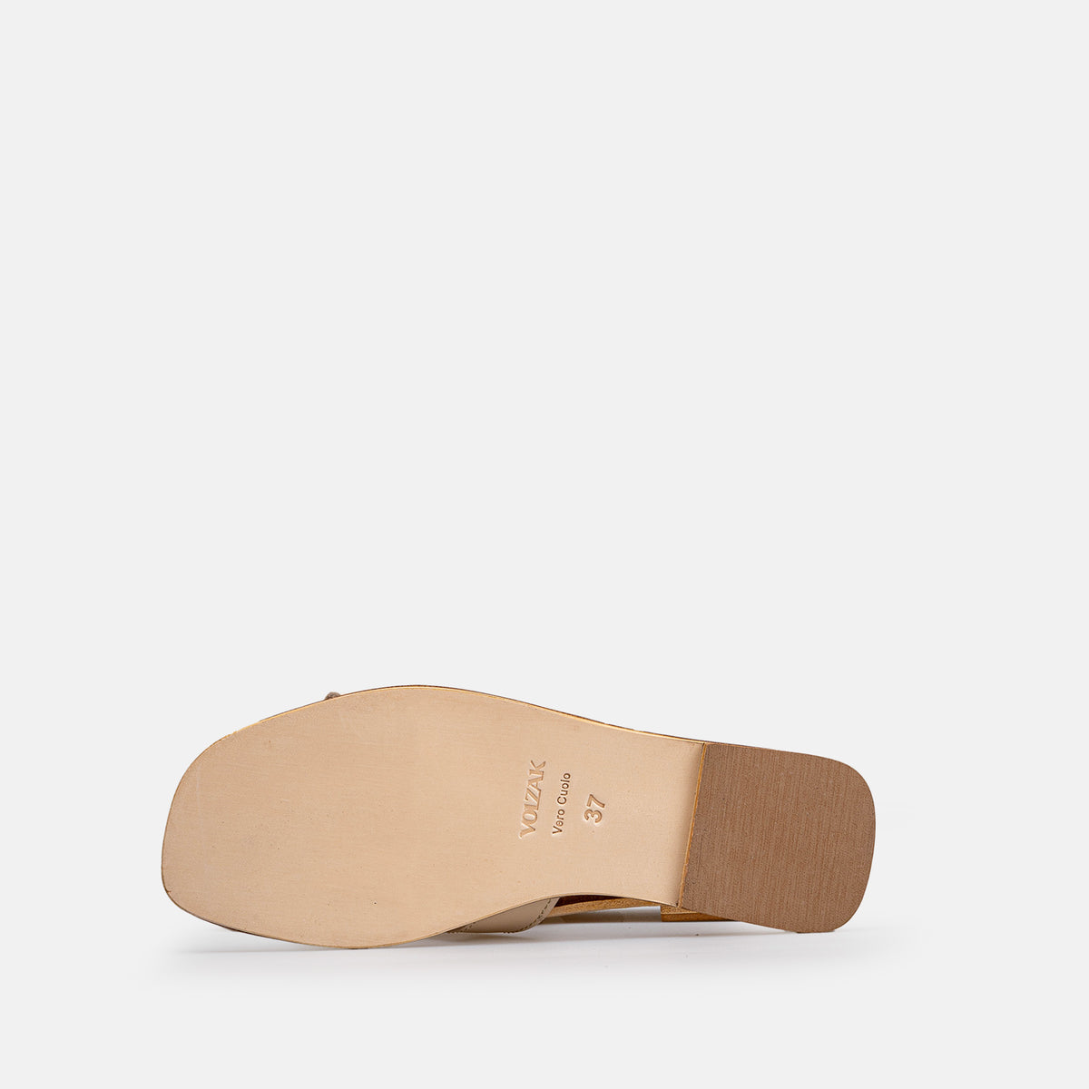 Volzak 900 Sandale en cuir Beige