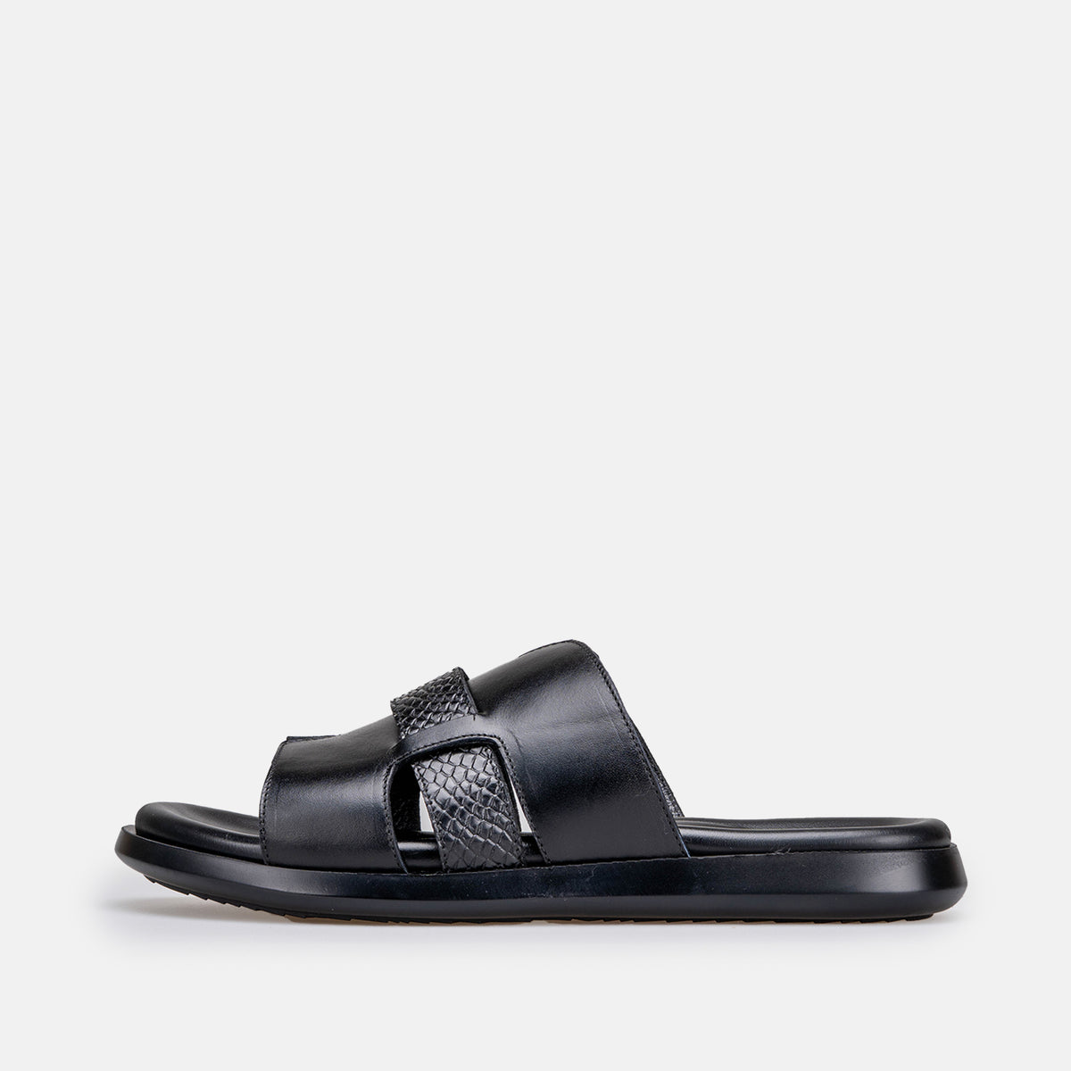 Volzak 5427 Sandale en cuir Noir