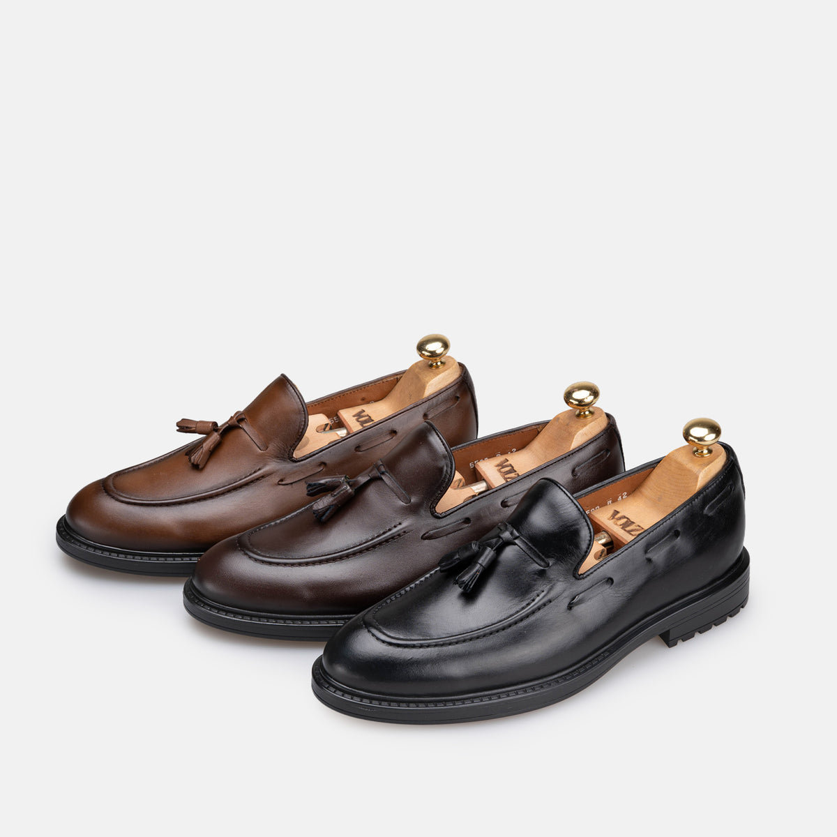 Volzak 5500 chaussure en cuir Noir