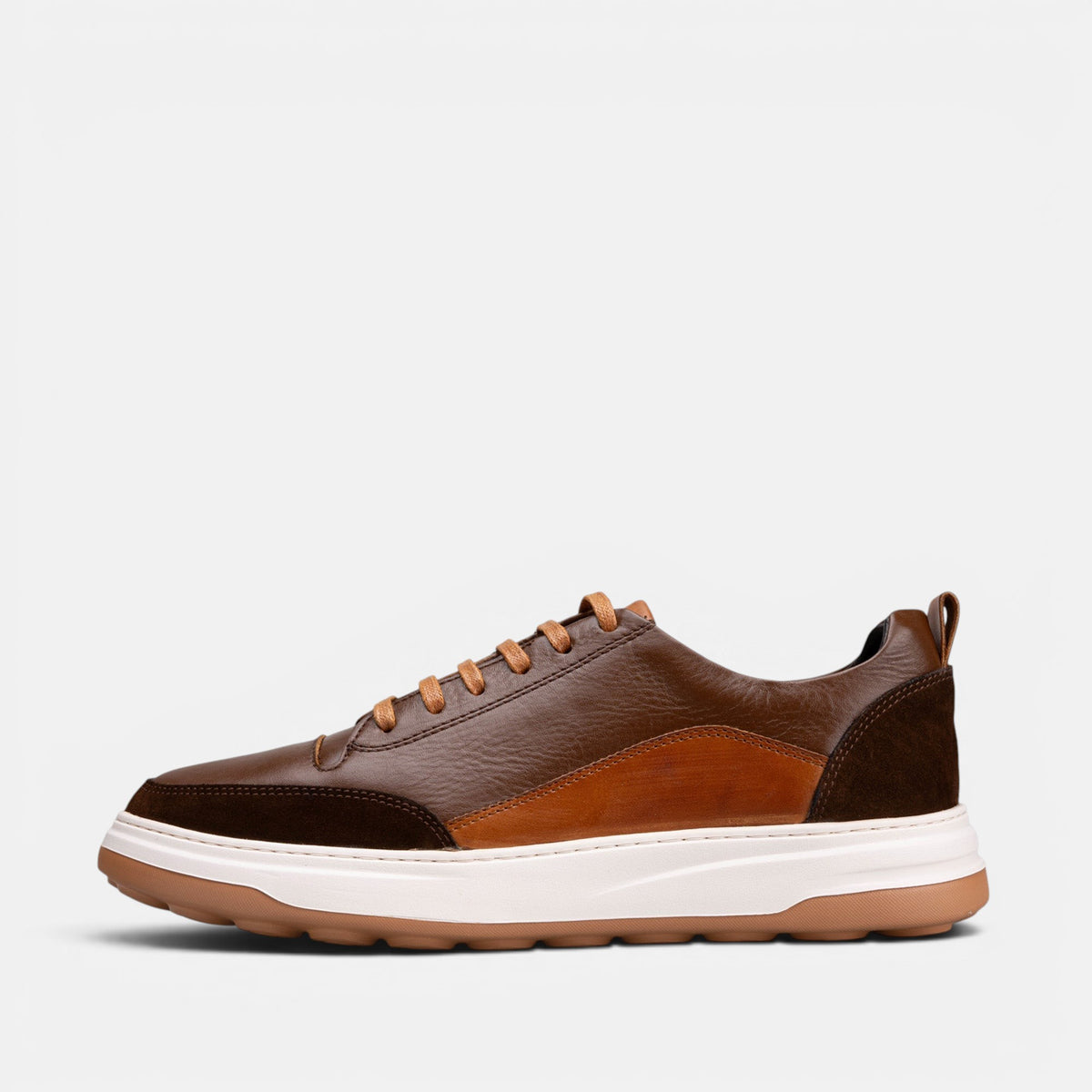 Volzak 6056 basket en cuir Marron
