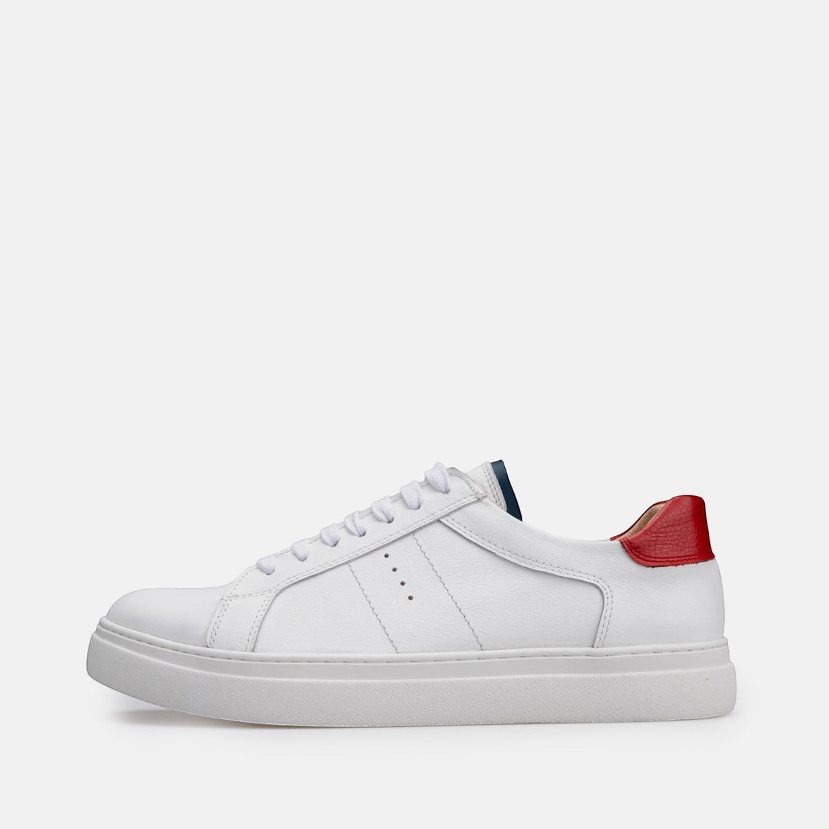 Volzak 7011 basket en cuir Blanc