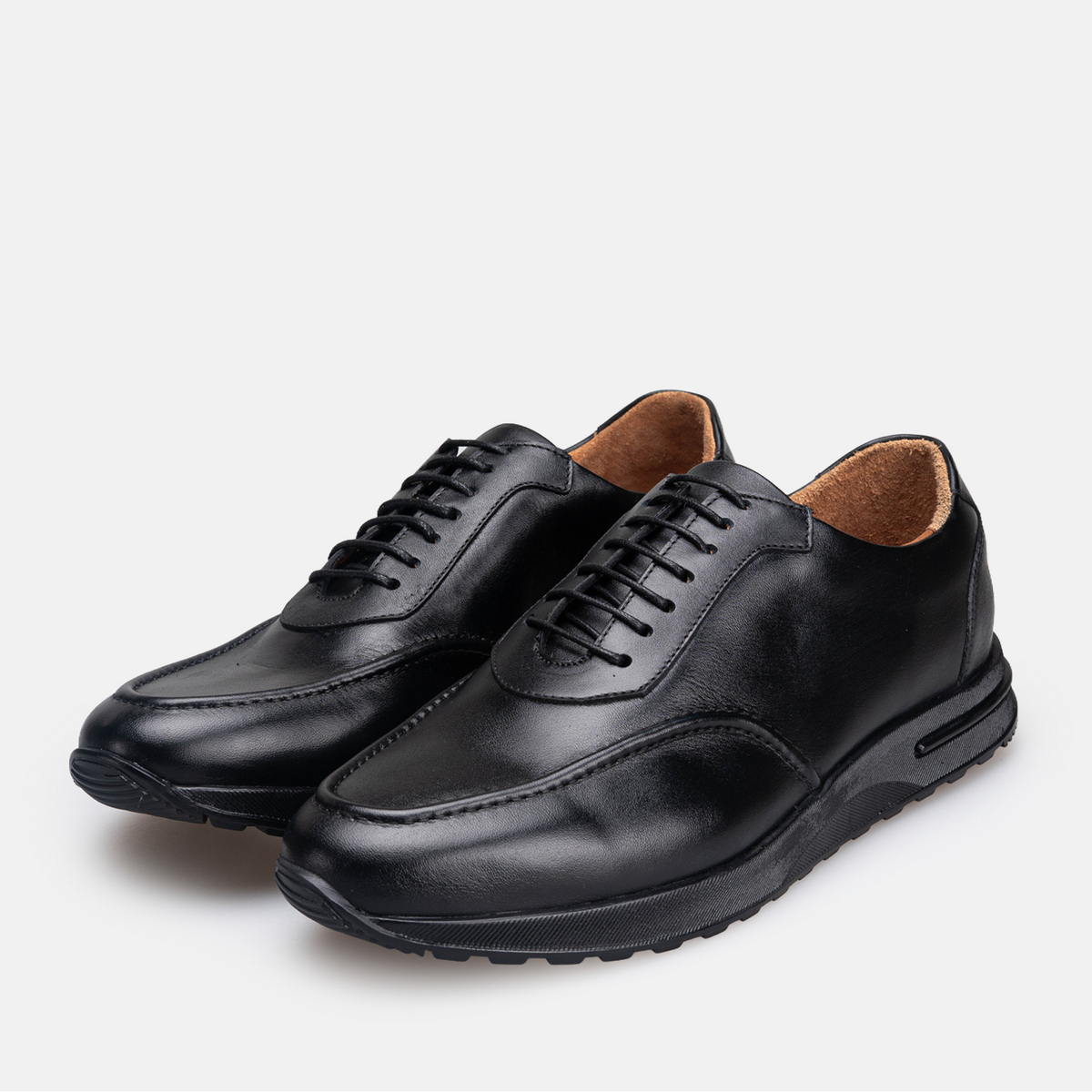 Volzak 5524 basket en cuir Noir