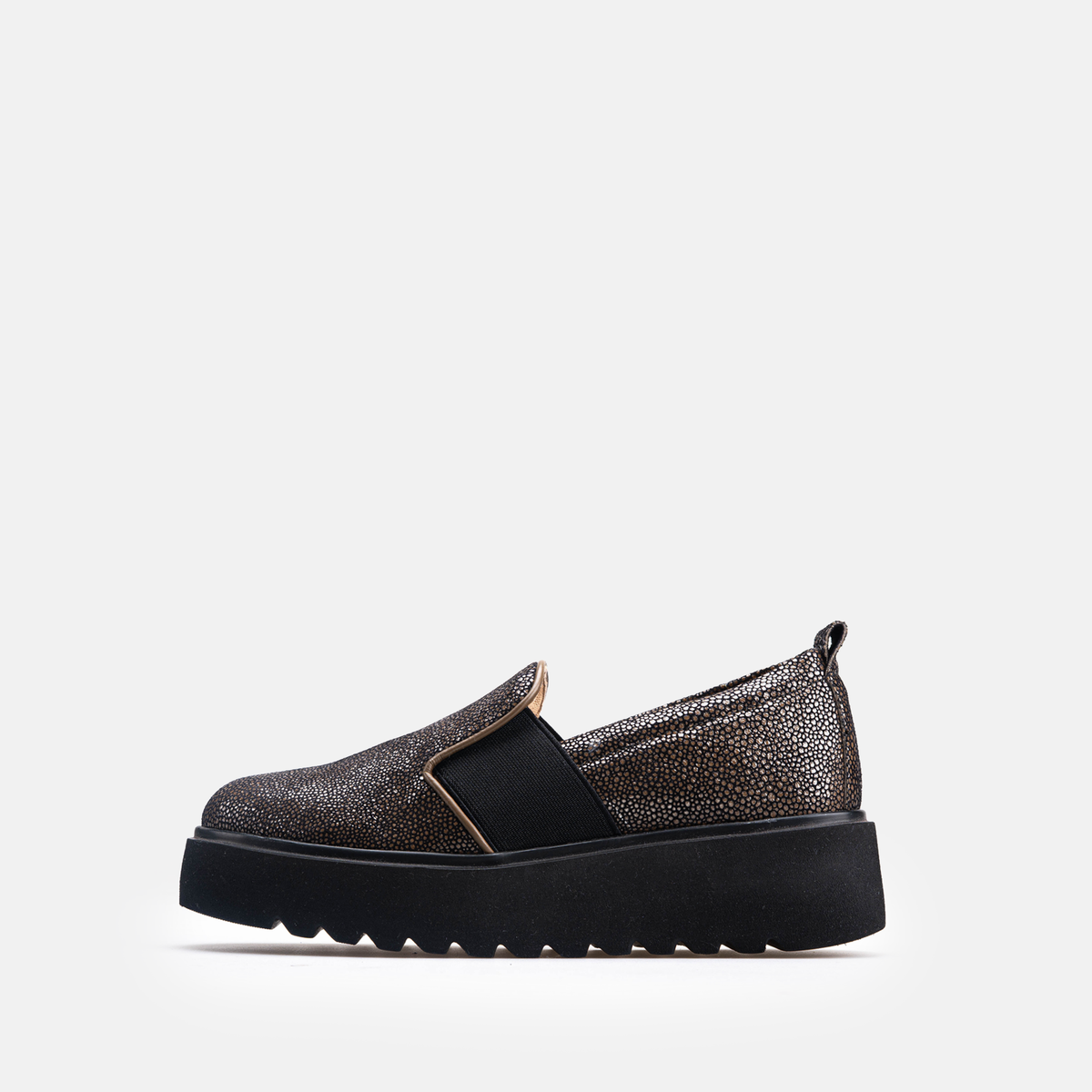 Volzak 618 Chaussure en nubuck Bronze