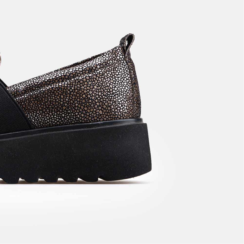 Volzak 618 Chaussure en nubuck Bronze