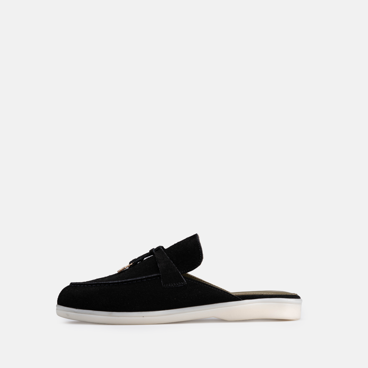Volzak 0777 s Mule en daim Noir