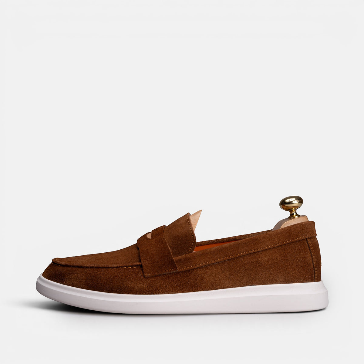 Volzak 711 Mocassin en daim Camel