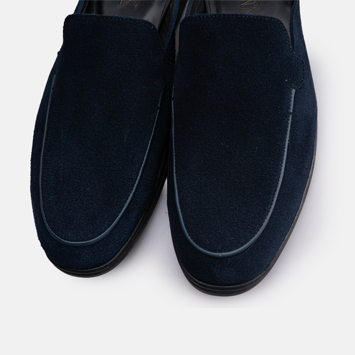 Volzak 5606 Mule en daim Bleu