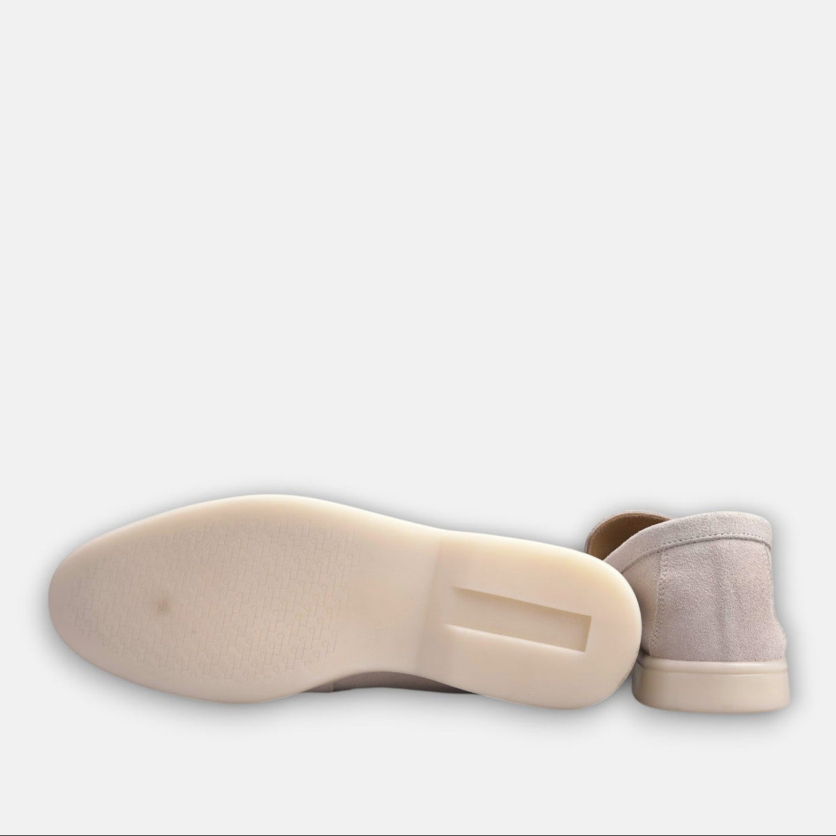 Volzak 676 Mocassin en daim Beige Clair
