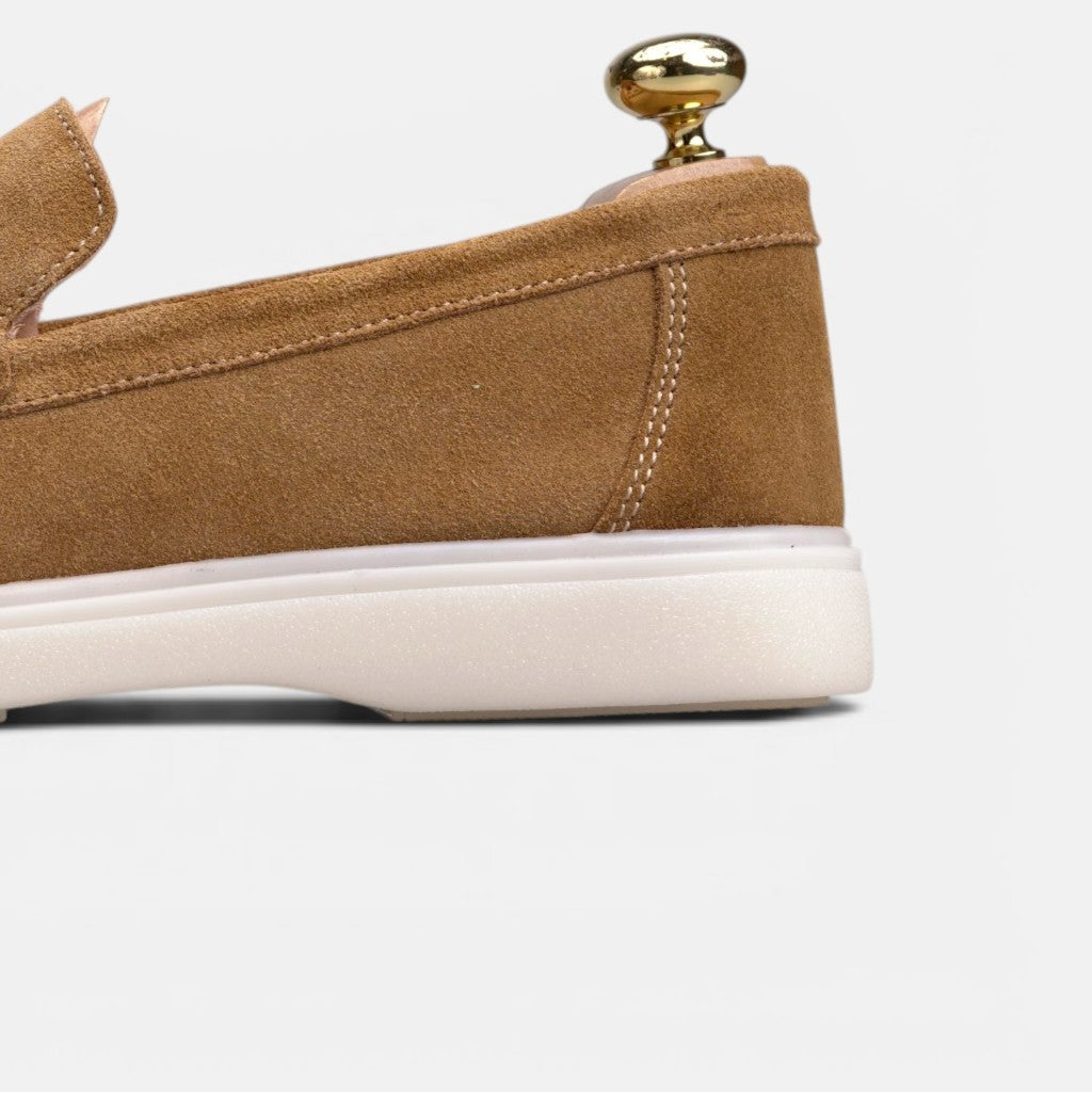 Volzak 713 Mocassin en daim Camel