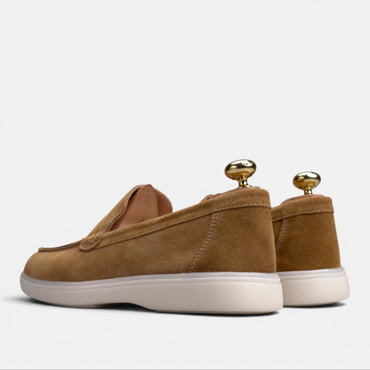 Volzak 713 Mocassin en daim Camel