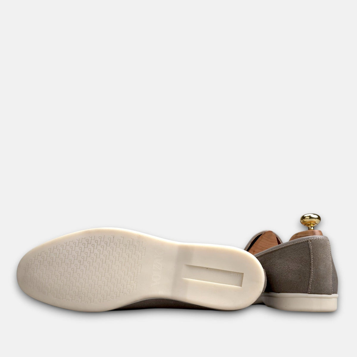 Volzak 5607 Mocassin en daim Beige