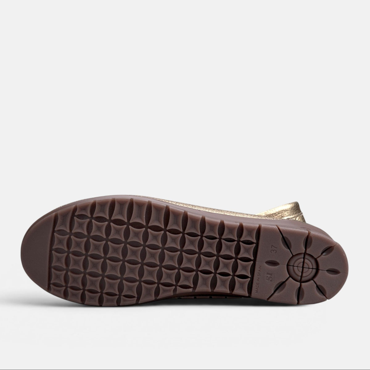 Volzak 897 Mocassin en cuir Doré