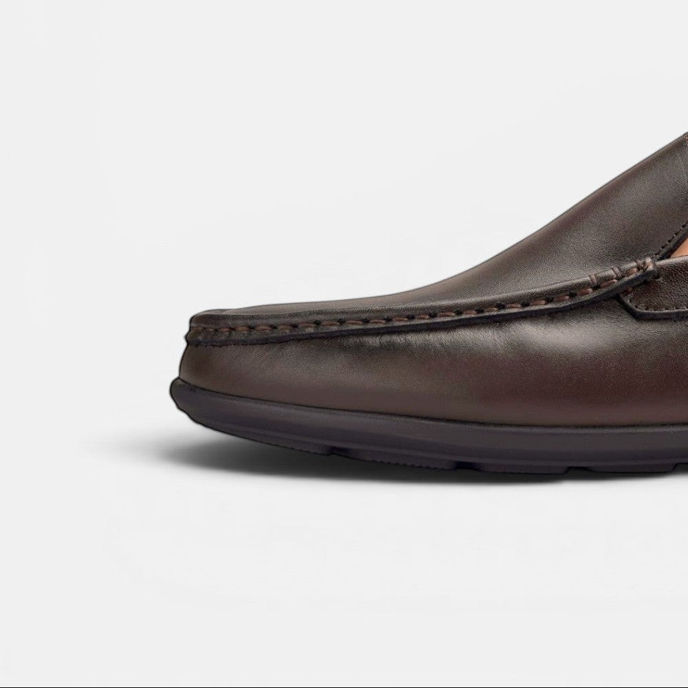 Volzak 5608 Mocassin en cuir Marron