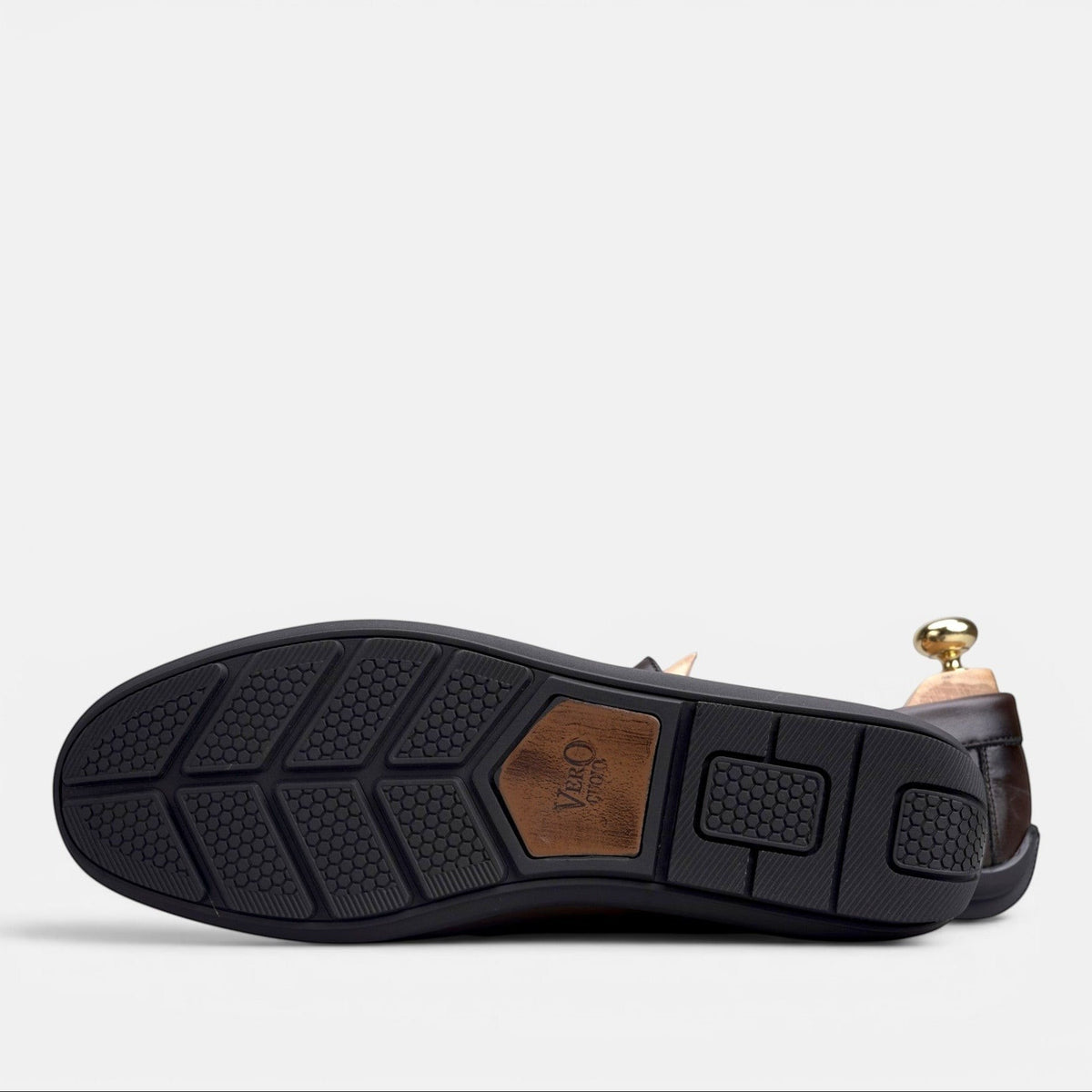 Volzak 5608 Mocassin en cuir Marron