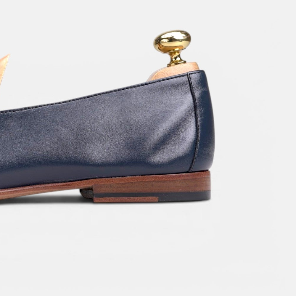 Volzak 5609 mocassin en cuir Bleu