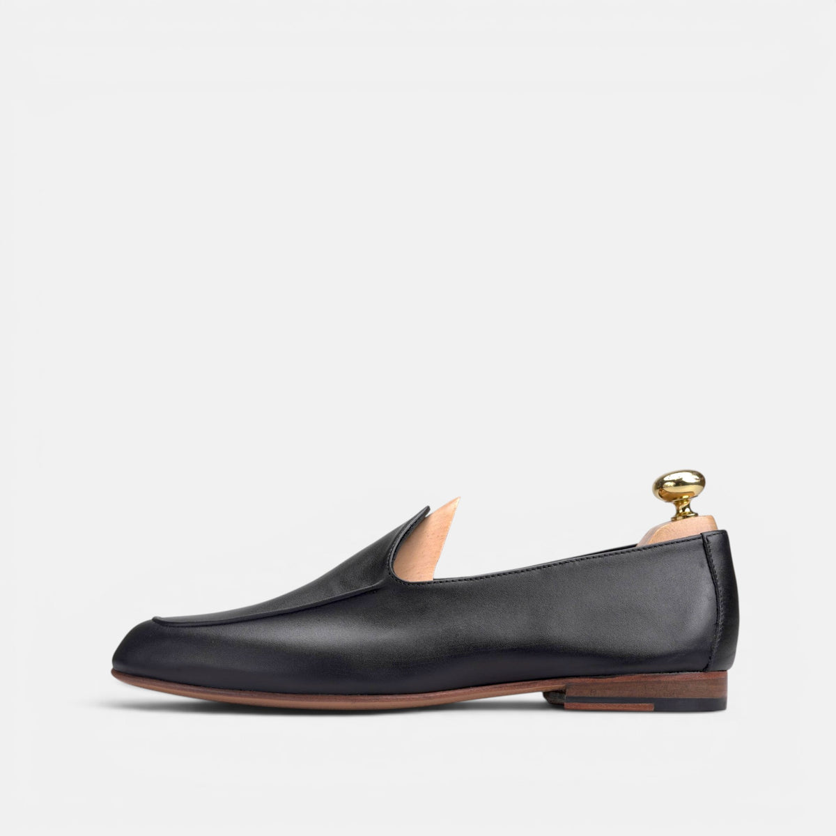 Volzak 5609 mocassin en cuir Noir