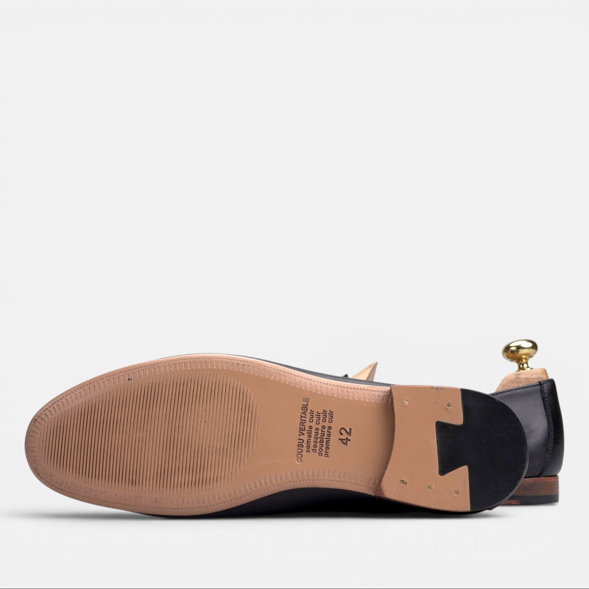 Volzak 5609 mocassin en cuir Noir