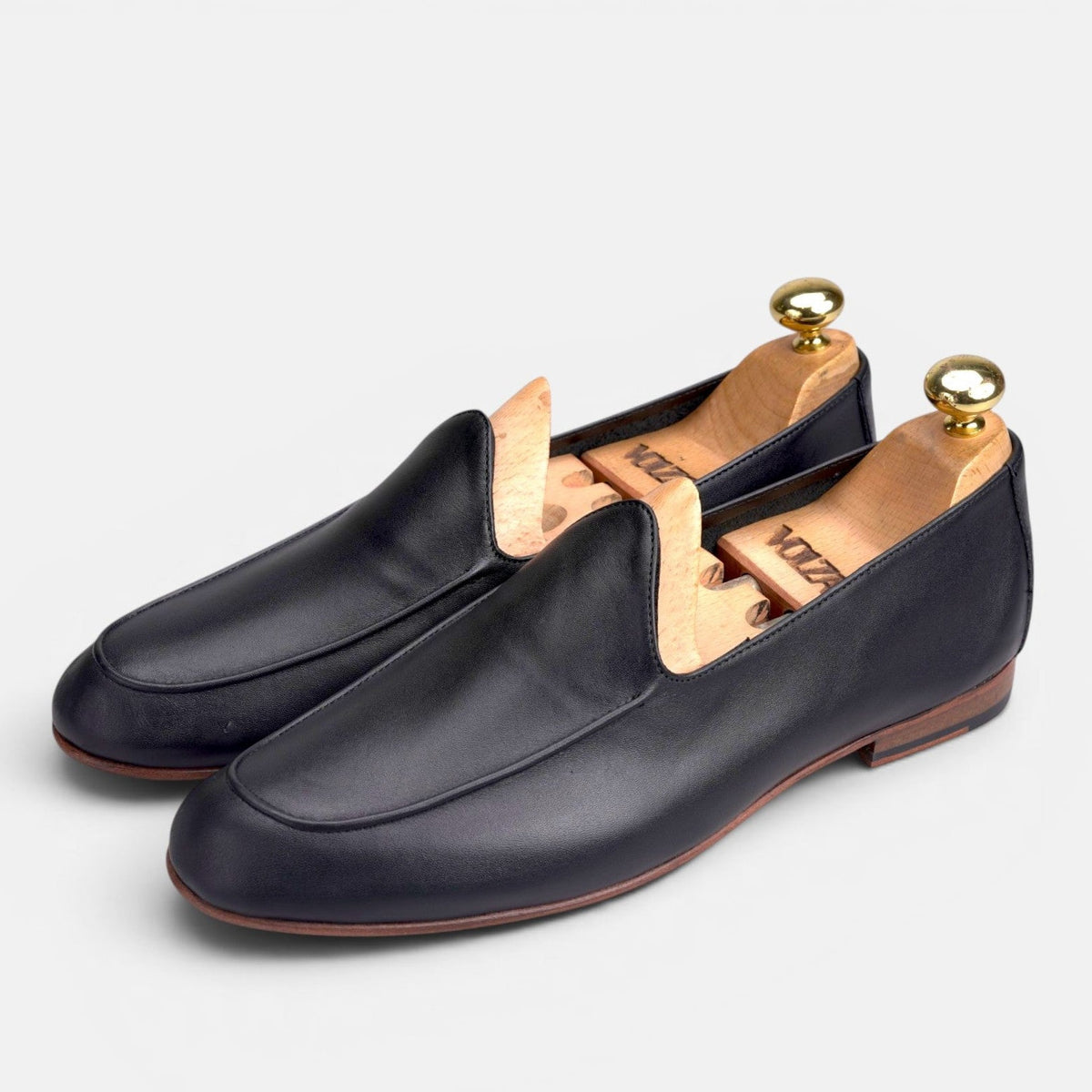 Volzak 5609 mocassin en cuir Noir