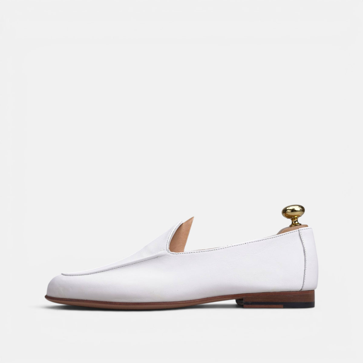 Volzak 5609 mocassin en cuir Blanc