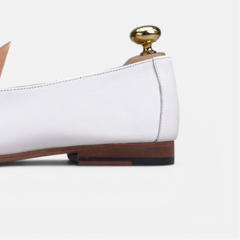 Volzak 5609 mocassin en cuir Blanc