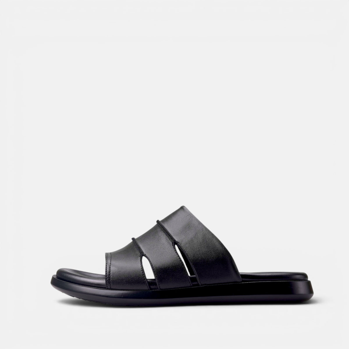 Volzak 9164 Sandale en cuir Noir
