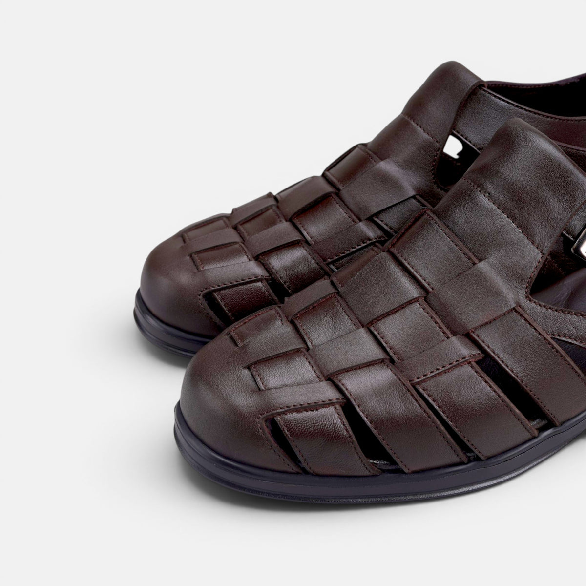 Volzak 5210 S Sandale en cuir Marron