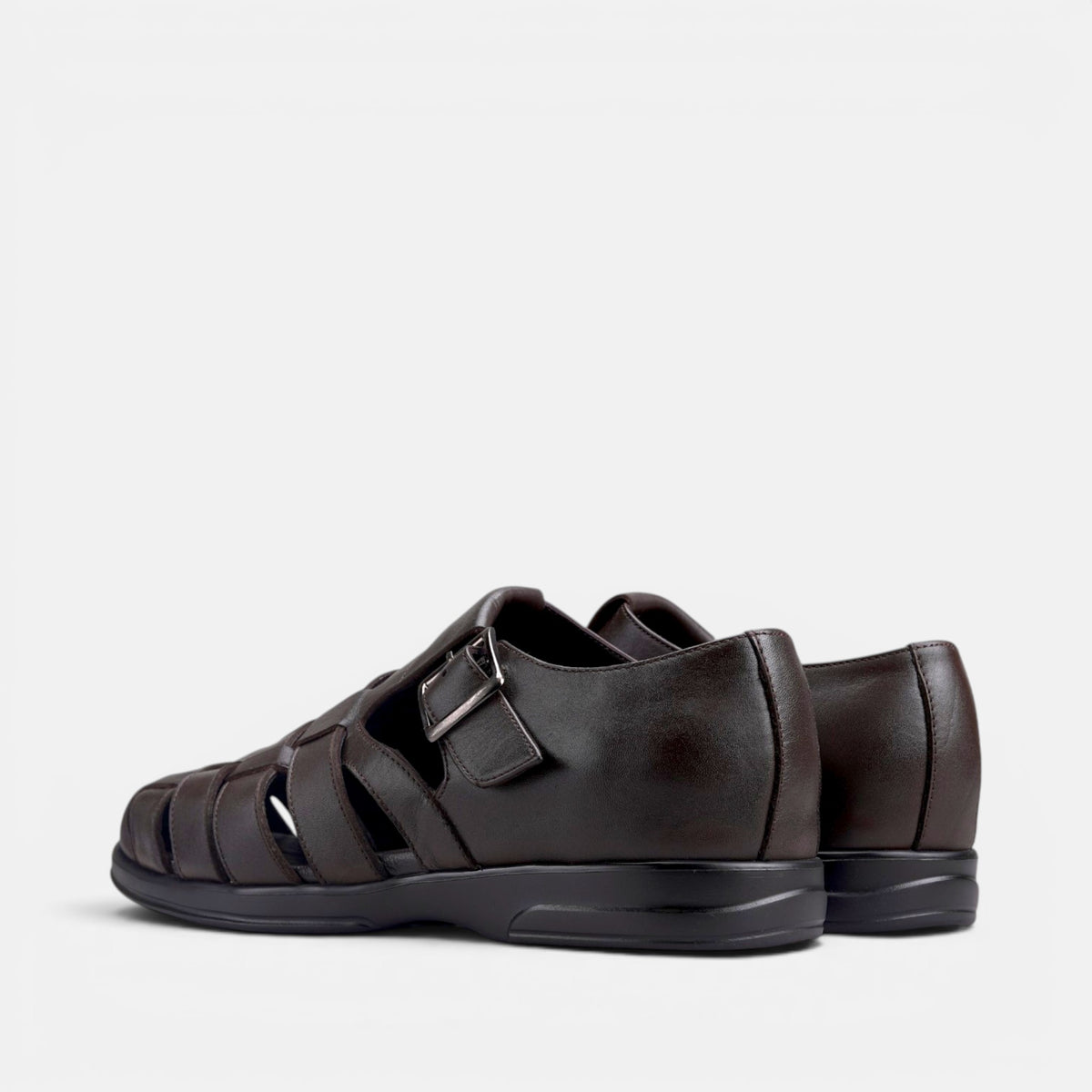 Volzak 5210 S Sandale en cuir Marron