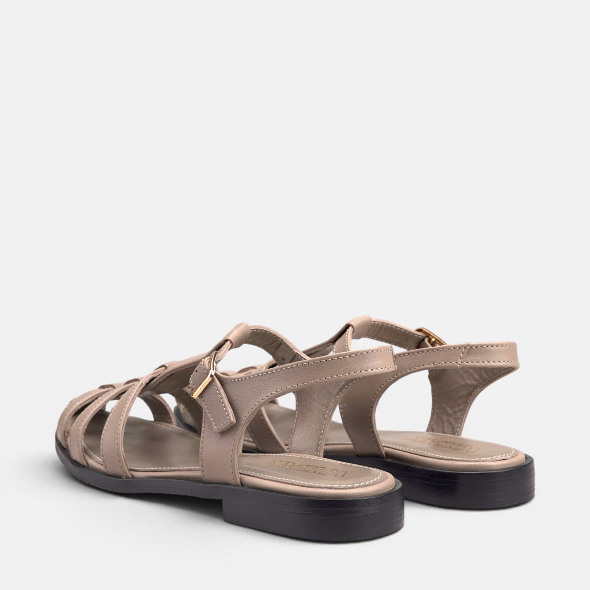 Volzak 982 Sandale en cuir Beige