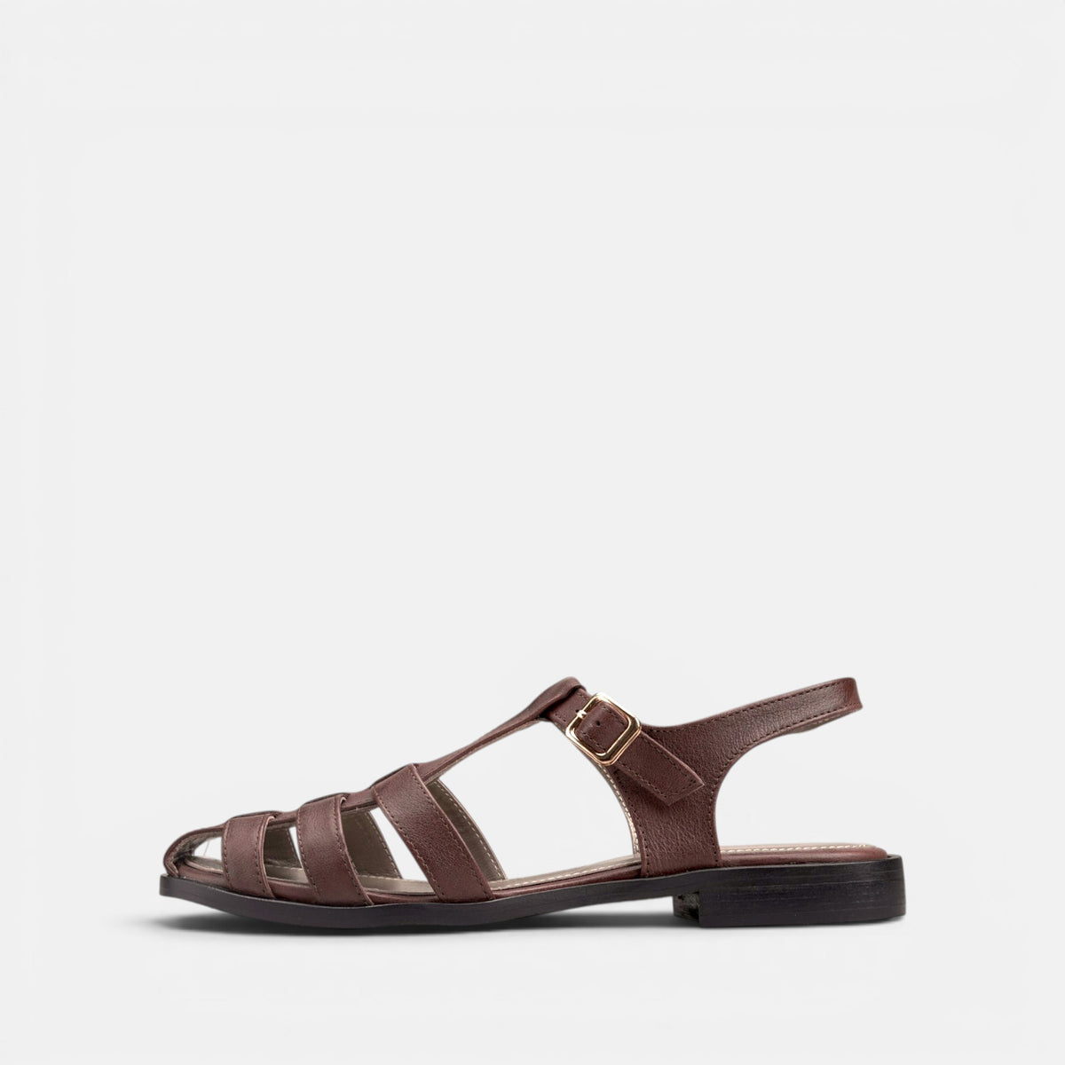 Volzak 982 Sandale en cuir Marron