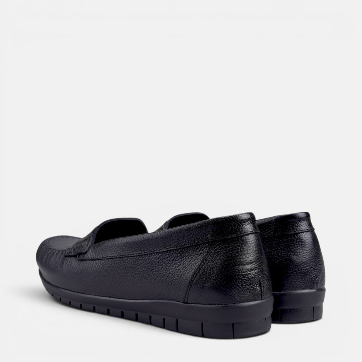 Volzak 897 Mocassin en cuir Noir