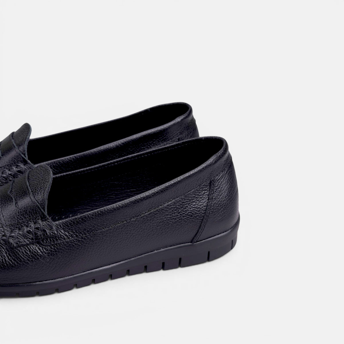 Volzak 897 Mocassin en cuir Noir