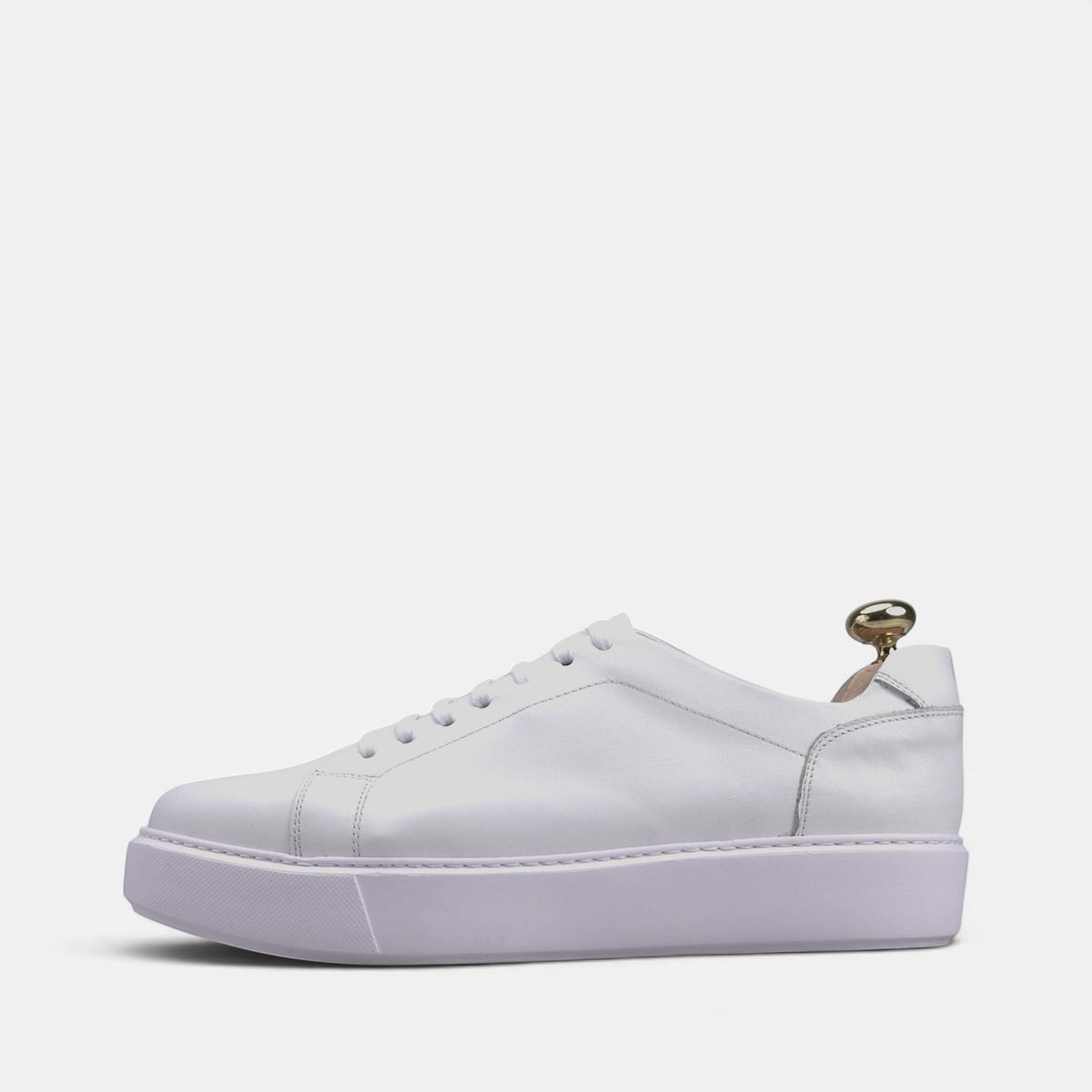 Volzak 5610 basket en cuir Blanc