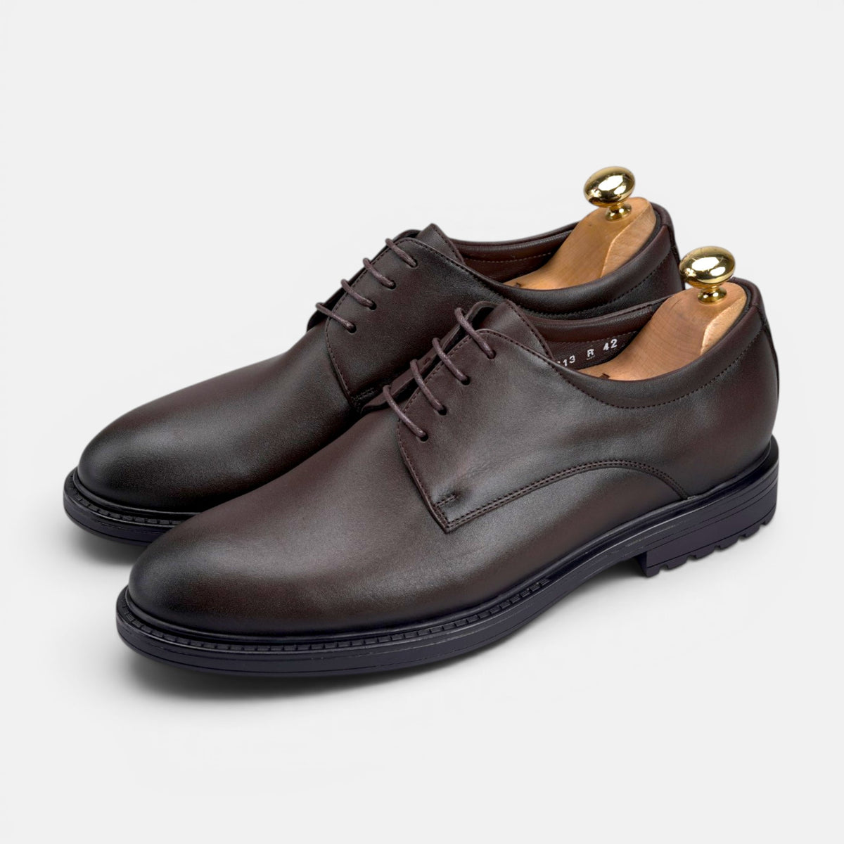 Volzak 5613 chaussure en cuir Marron