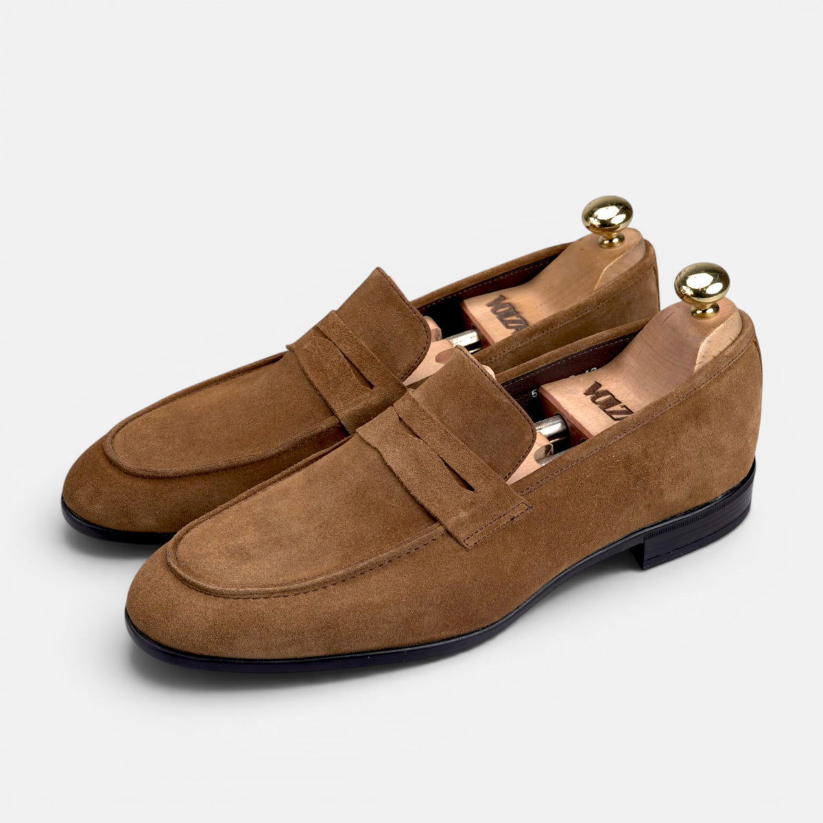 Volzak 5209 chaussure en daim Camel