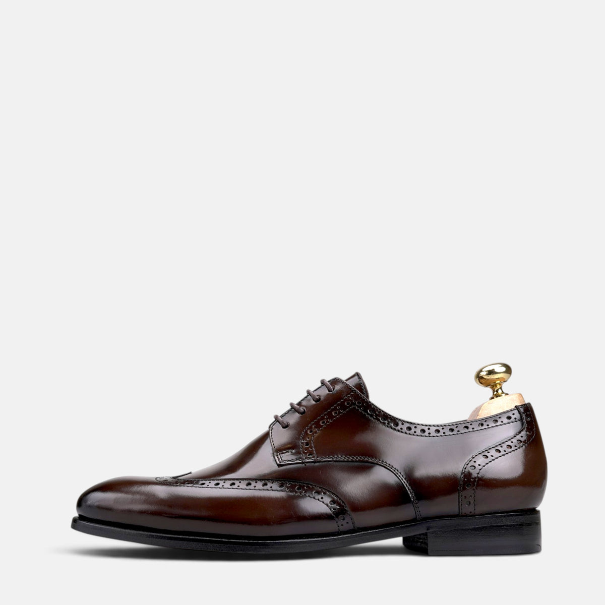 Volzak 5615 chaussure en cuir Démasquable Marron