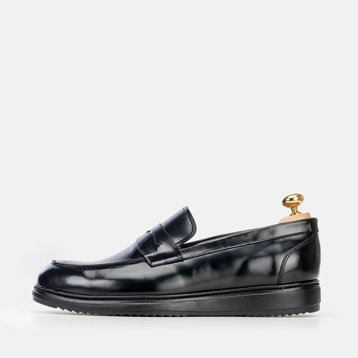 Volzak 5339 chaussure en cuir Démasquable Noir