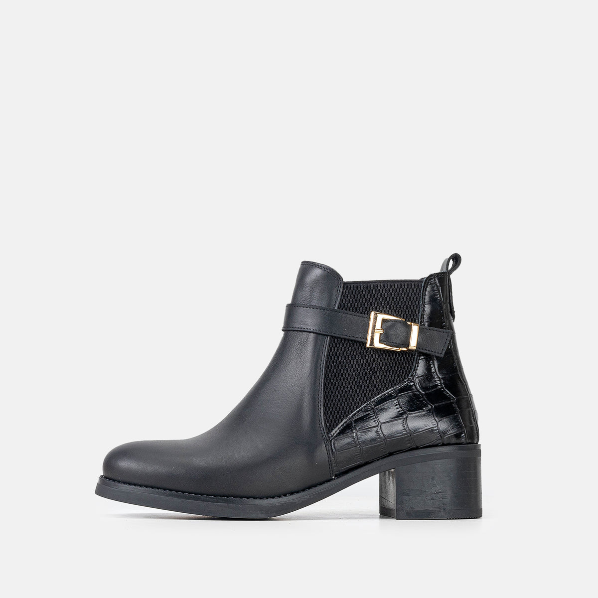 Volzak 3035 Bottine en cuir Noir