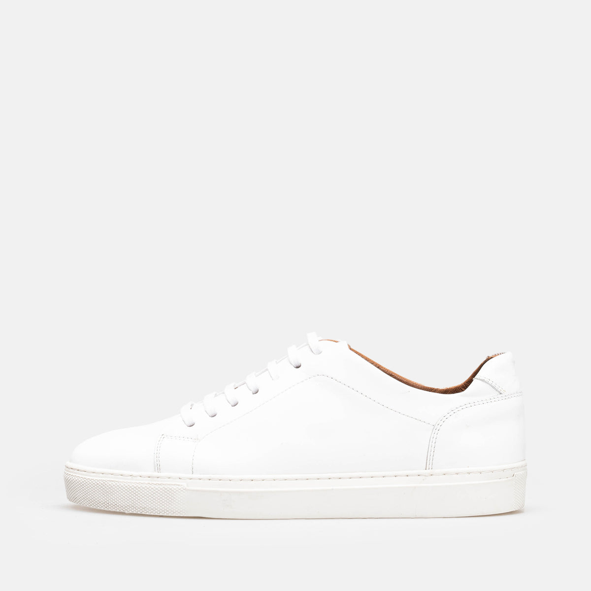 Volzak 5334 basket en cuir Blanc