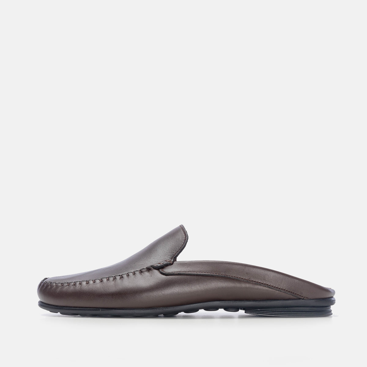 Volzak 5176 Mule en cuir marron