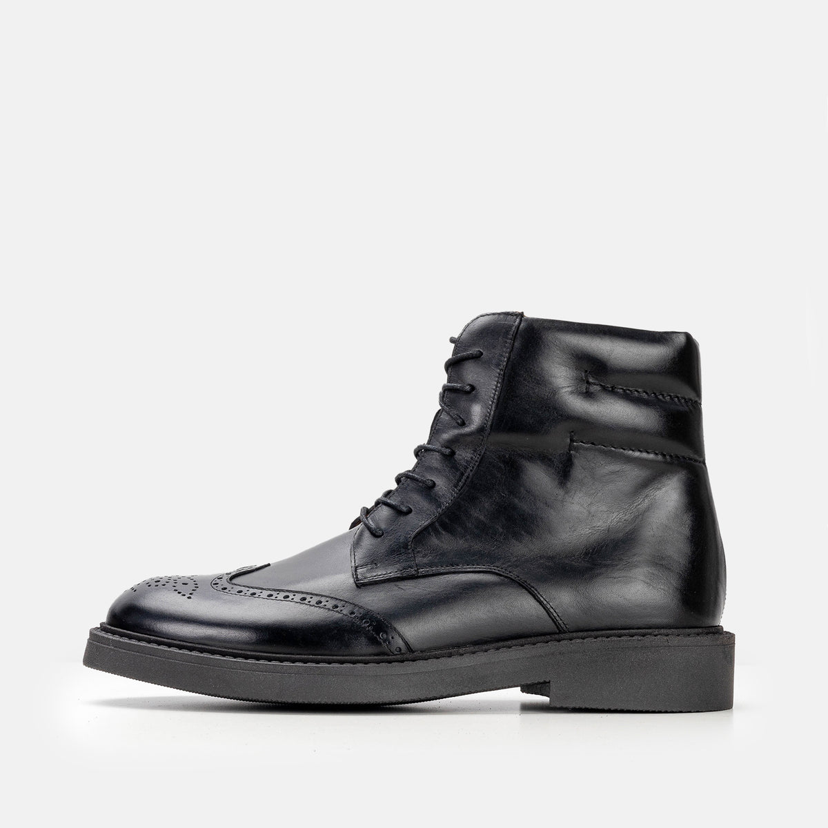 Volzak 1809 bottine en cuir Noir