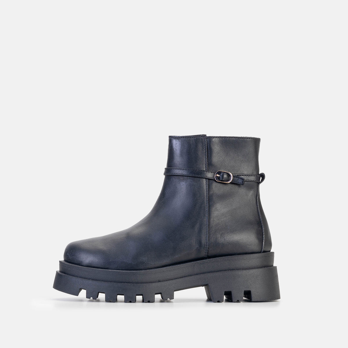 Volzak 3011 Bottine en cuir Noir