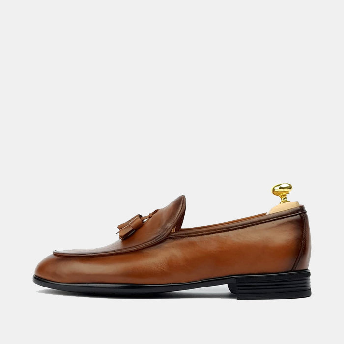 Volzak 5053 Mocassin en cuir Camel