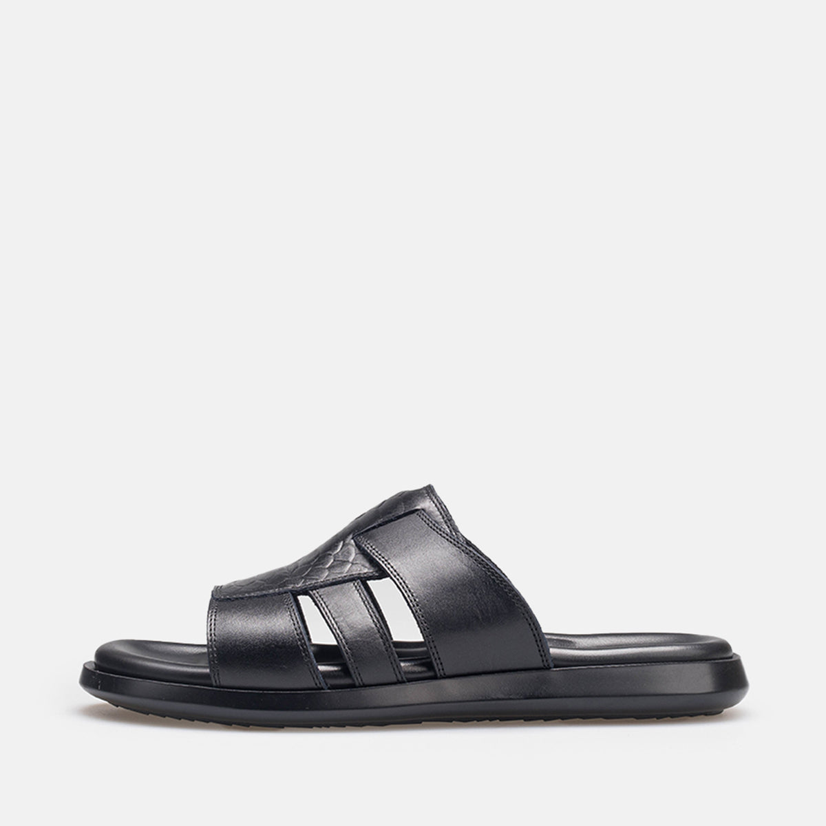 Volzak 5406 Sandale en cuir Noir