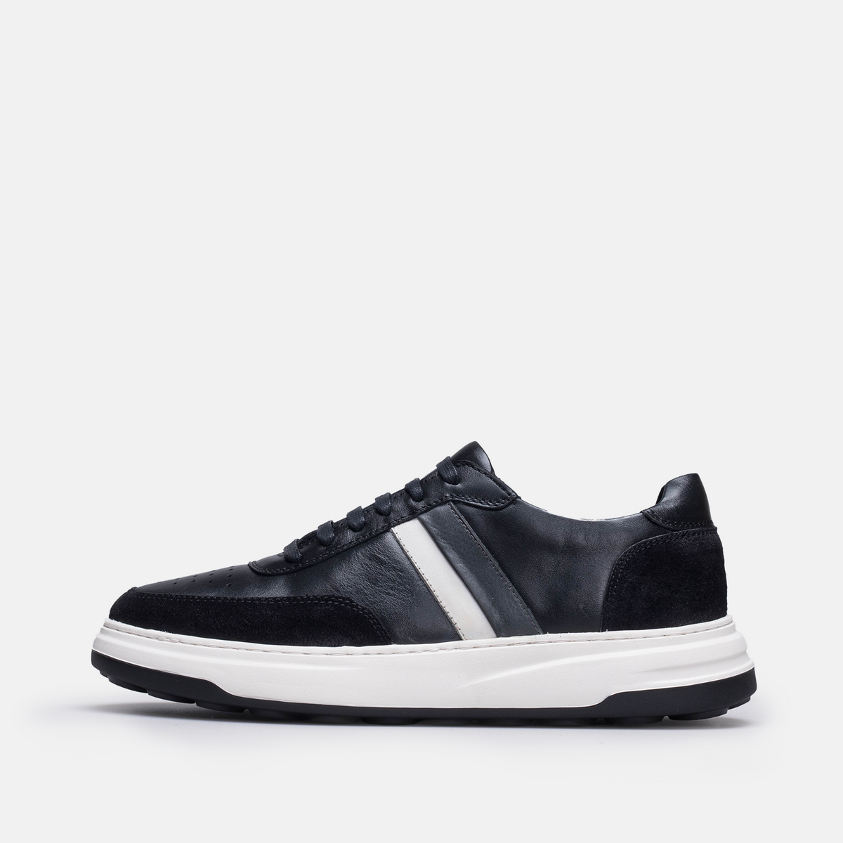 Volzak 7000 basket en cuir Noir