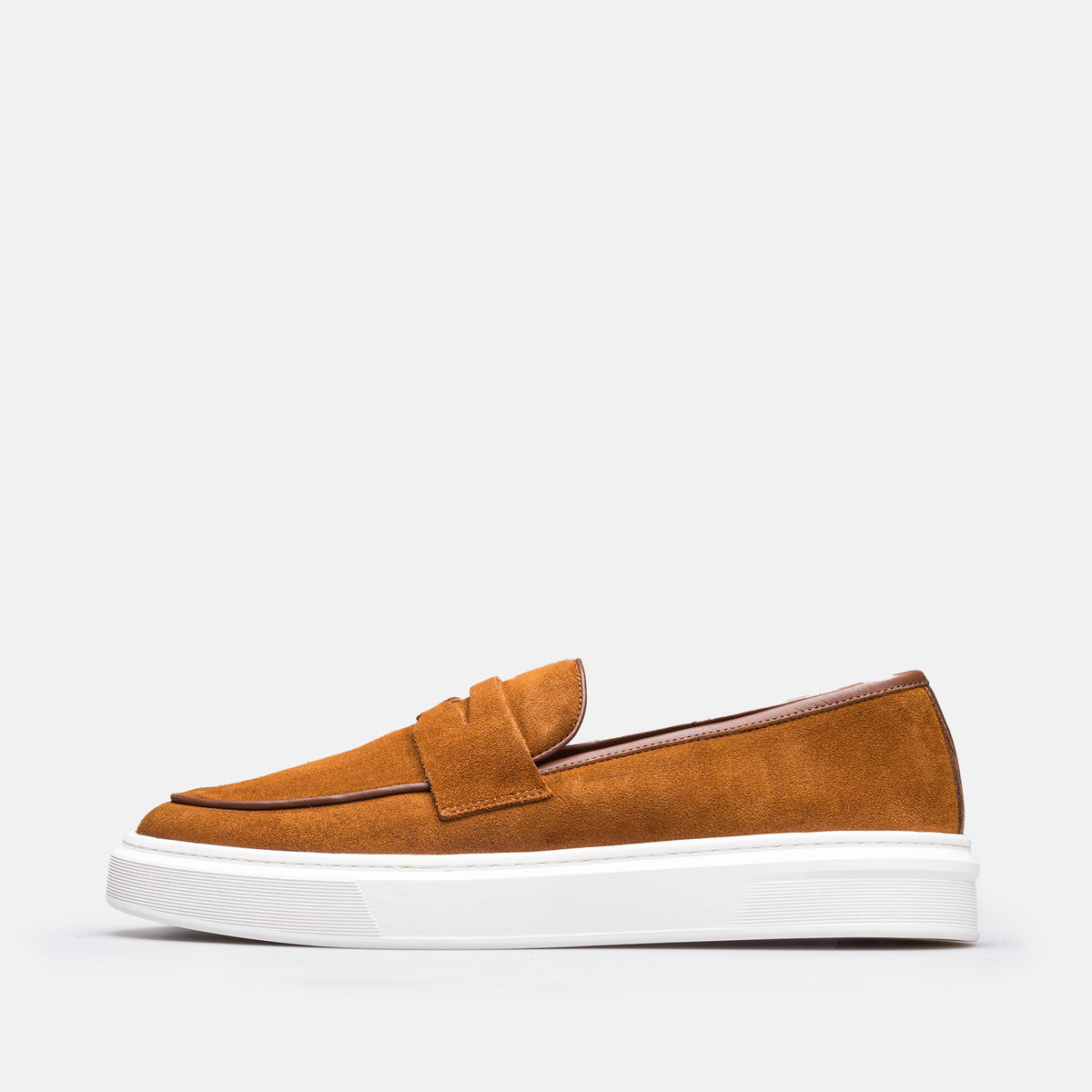 Volzak 2149 basket en daim Camel