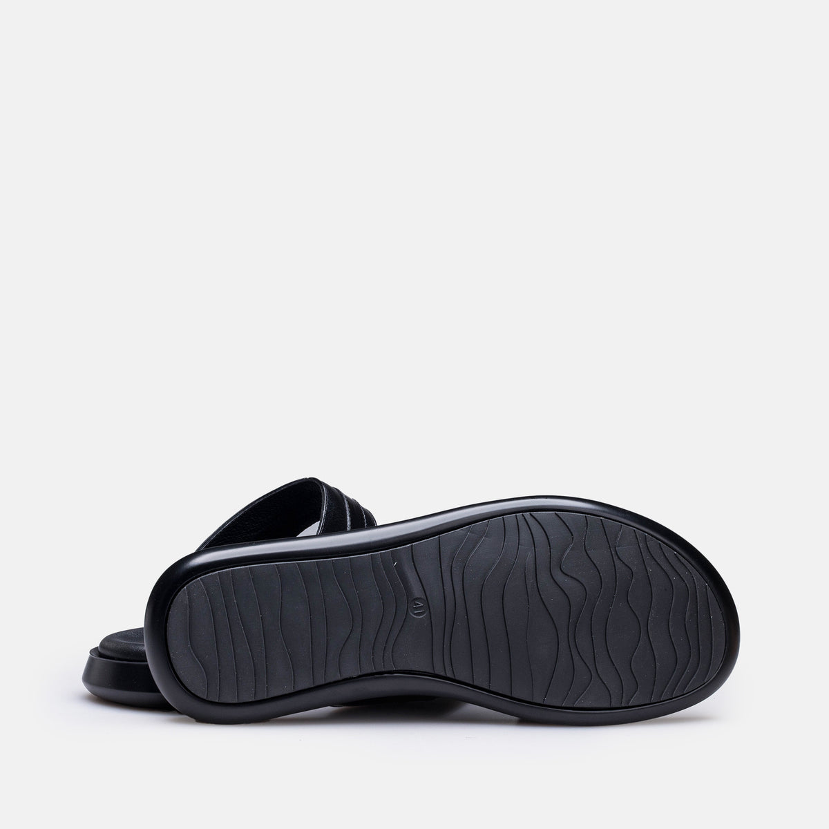 Volzak 5412 Sandale en cuir Noir